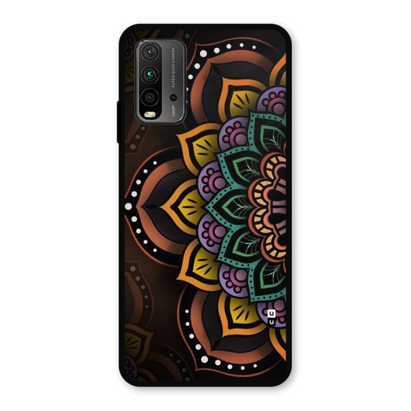 Mandala Artist Metal Back Case for Redmi 9 Power