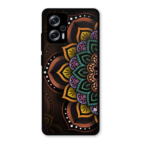 Mandala Artist Metal Back Case for Redmi K50i