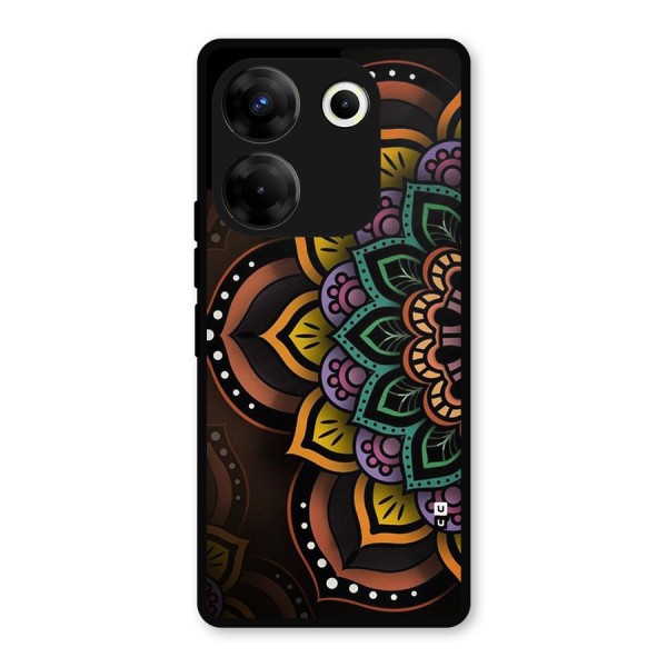 Mandala Artist Metal Back Case for Tecno Camon 20 Pro