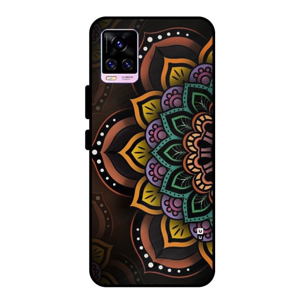 Mandala Artist Metal Back Case for Vivo V20 Pro