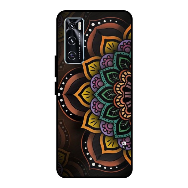 Mandala Artist Metal Back Case for Vivo V20 SE