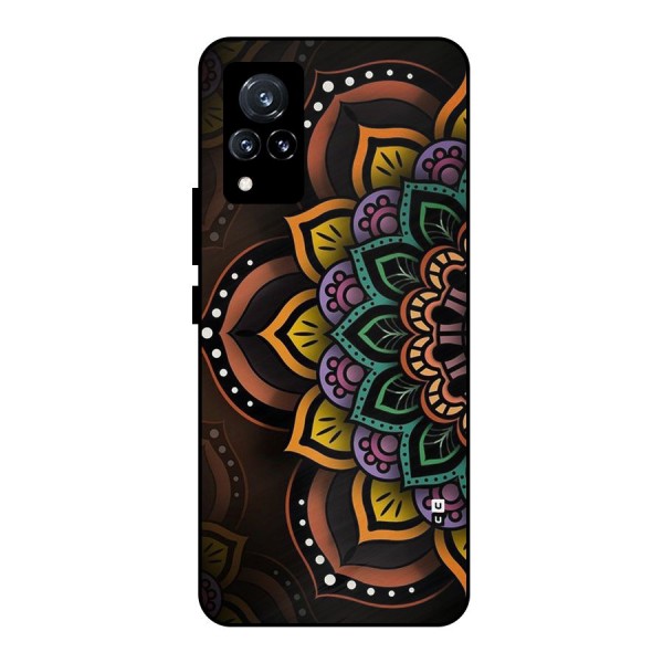 Mandala Artist Metal Back Case for Vivo V21 5G