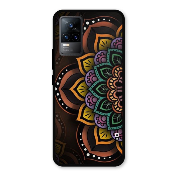 Mandala Artist Metal Back Case for Vivo Y73