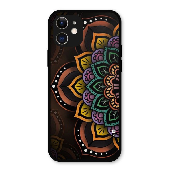 Mandala Artist Metal Back Case for iPhone 12