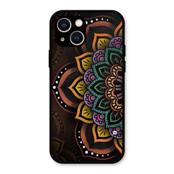 Mandala Artist Metal Back Case for iPhone 13