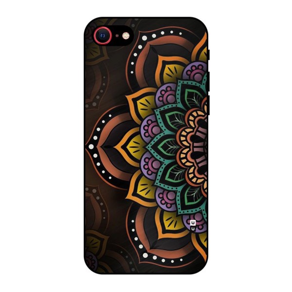 Mandala Artist Metal Back Case for iPhone SE 2020