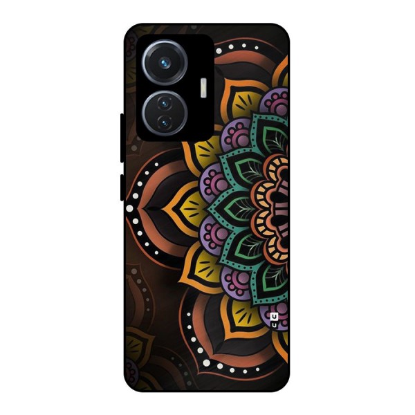 Mandala Artist Metal Back Case for iQOO Z6 44W