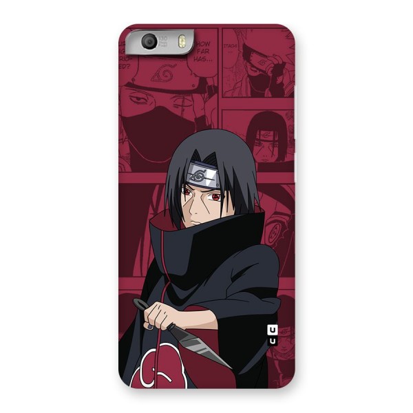 Mang Itachi Back Case for Canvas Knight 2