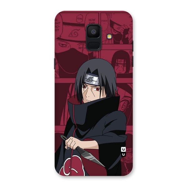 Mang Itachi Back Case for Galaxy A6 (2018)