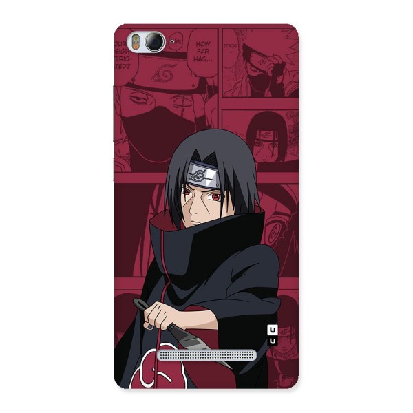 Mang Itachi Back Case for Mi4i