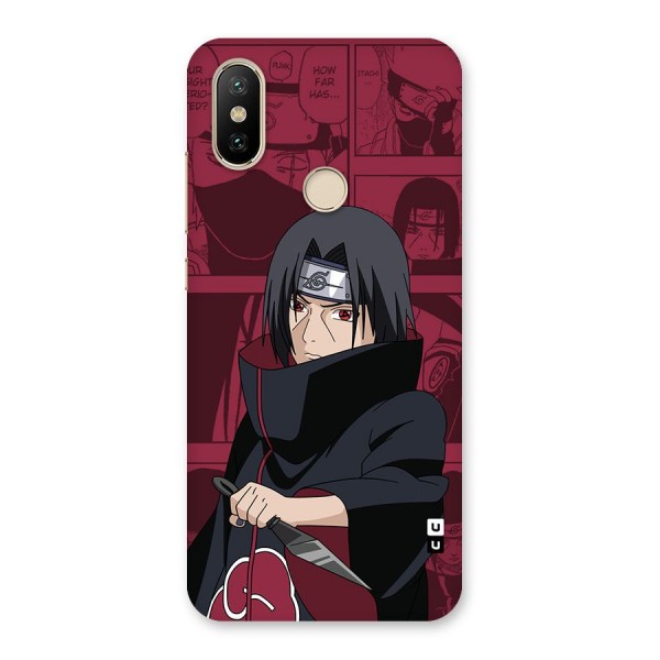 Mang Itachi Back Case for Mi A2