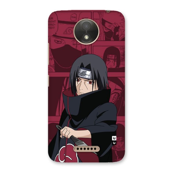 Mang Itachi Back Case for Moto C Plus