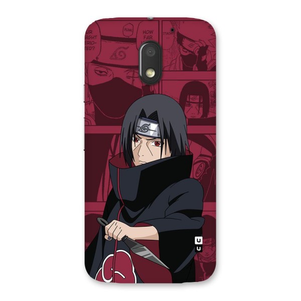 Mang Itachi Back Case for Moto E3 Power