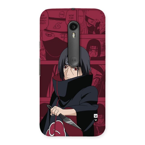 Mang Itachi Back Case for Moto G3