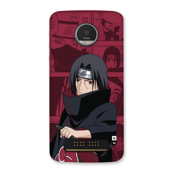 Mang Itachi Back Case for Moto Z Play