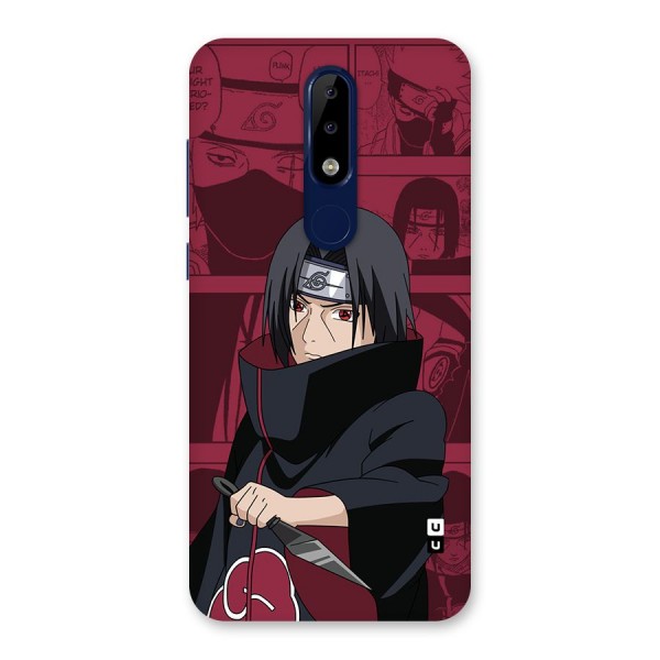 Mang Itachi Back Case for Nokia 5.1 Plus