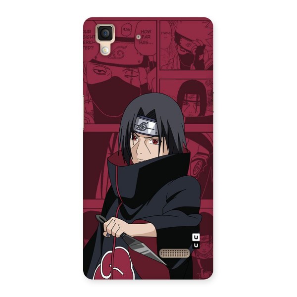 Mang Itachi Back Case for Oppo R7