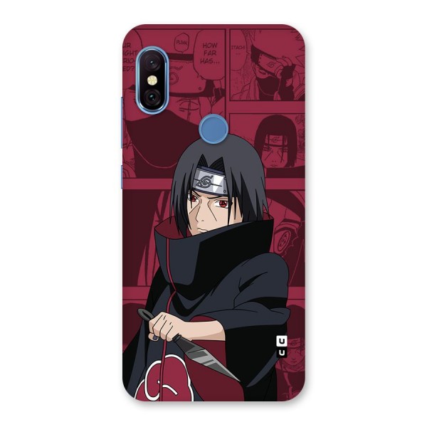 Mang Itachi Back Case for Redmi Note 6 Pro