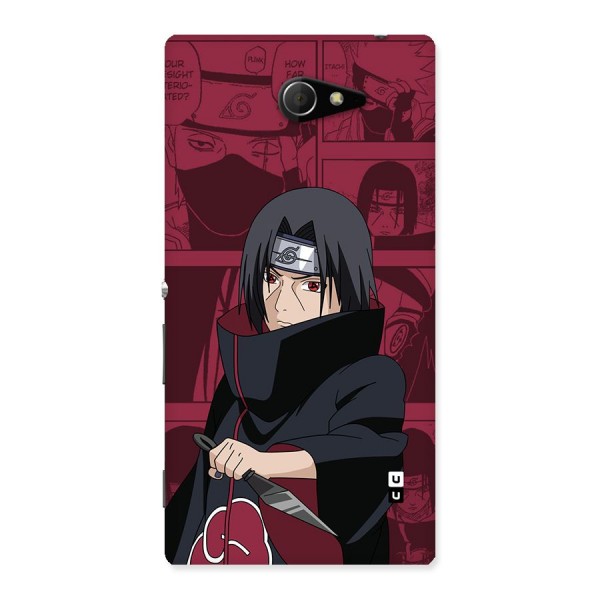 Mang Itachi Back Case for Xperia M2