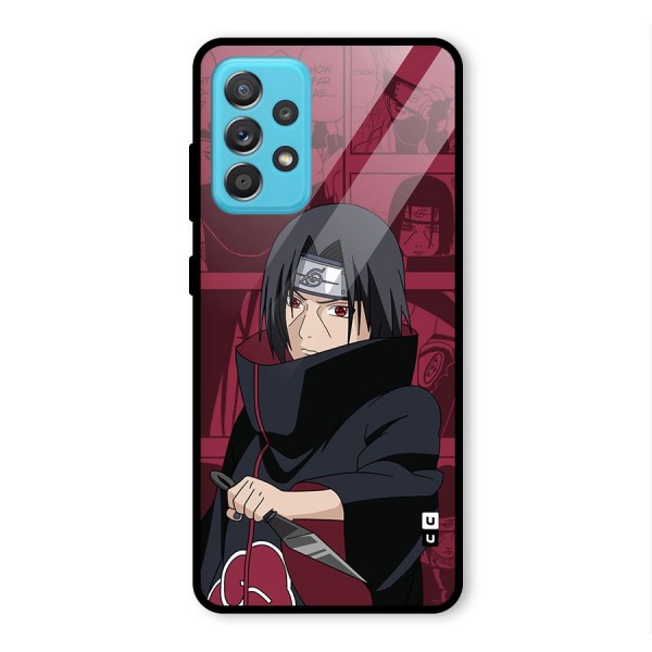 Mang Itachi Glass Back Case for Galaxy A52s 5G