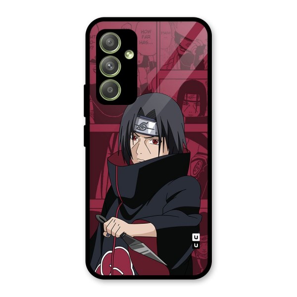 Mang Itachi Glass Back Case for Galaxy A54