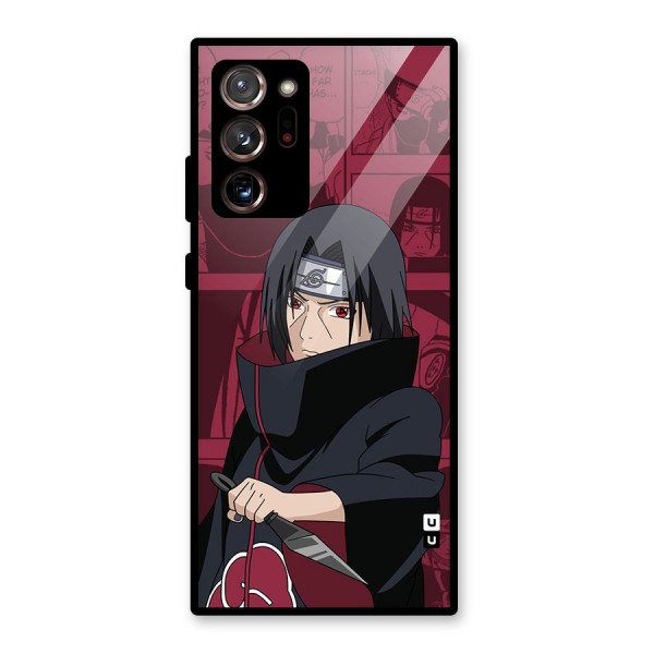 Mang Itachi Glass Back Case for Galaxy Note 20 Ultra