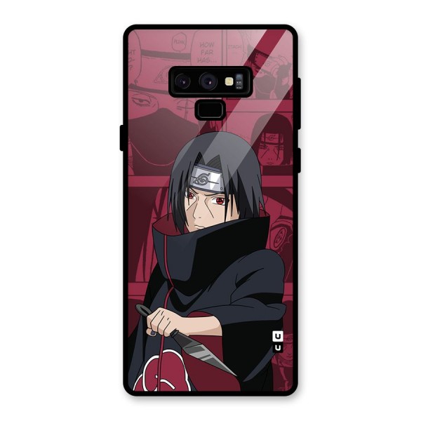 Mang Itachi Glass Back Case for Galaxy Note 9