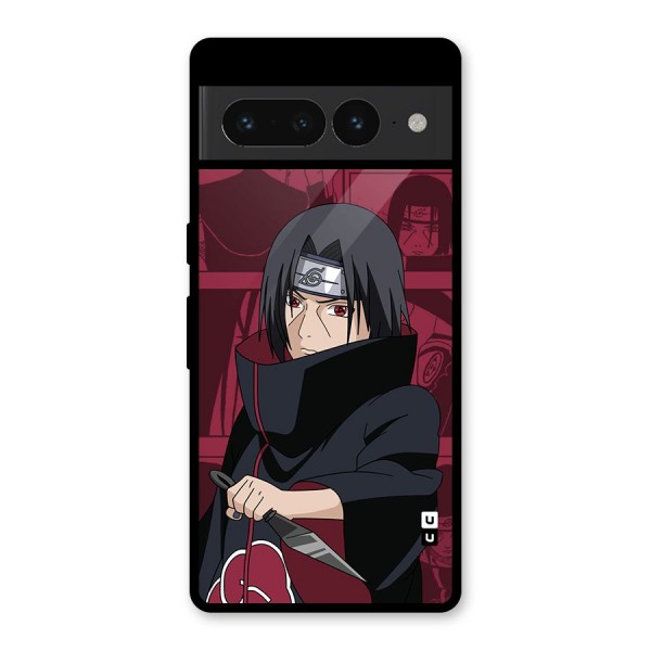 Mang Itachi Glass Back Case for Google Pixel 7 Pro