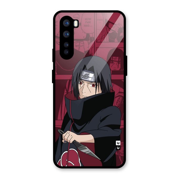 Mang Itachi Glass Back Case for OnePlus Nord