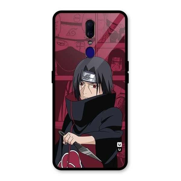 Mang Itachi Glass Back Case for Oppo F11