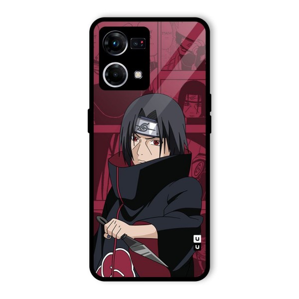 Mang Itachi Glass Back Case for Oppo F21 Pro 5G