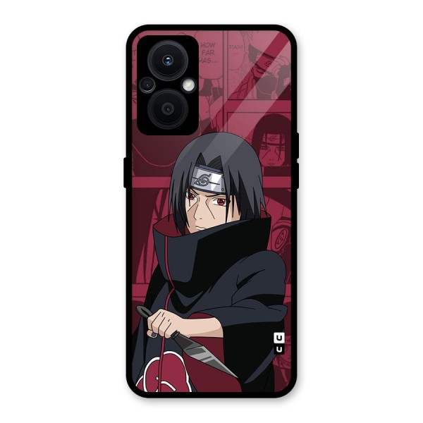 Mang Itachi Glass Back Case for Oppo F21s Pro 5G