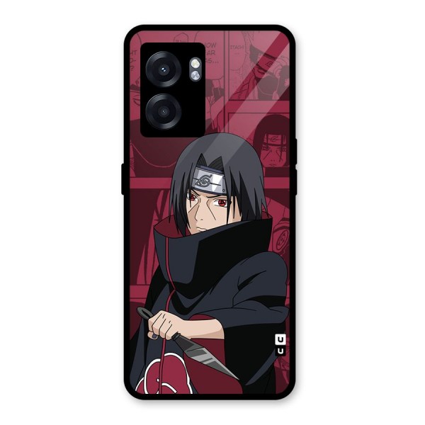 Mang Itachi Glass Back Case for Oppo K10 (5G)