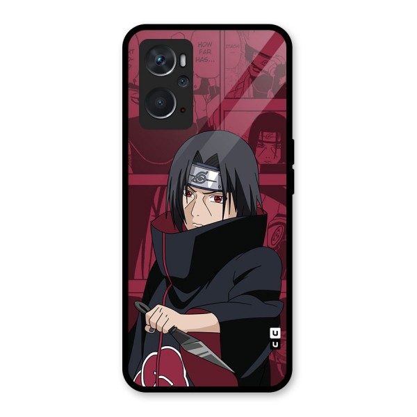 Mang Itachi Glass Back Case for Oppo K10 4G