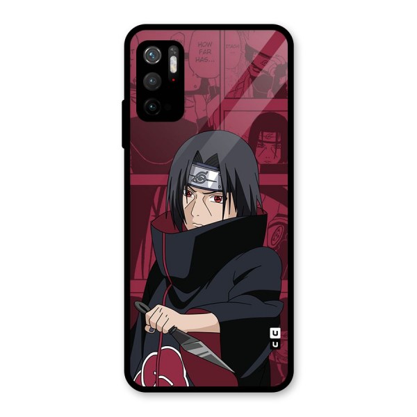 Mang Itachi Glass Back Case for Poco M3 Pro 5G