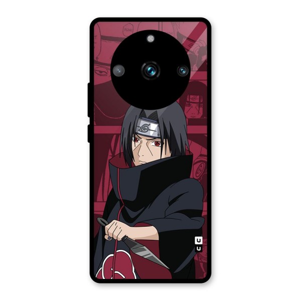 Mang Itachi Glass Back Case for Realme 11 Pro