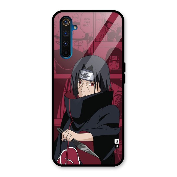 Mang Itachi Glass Back Case for Realme 6 Pro