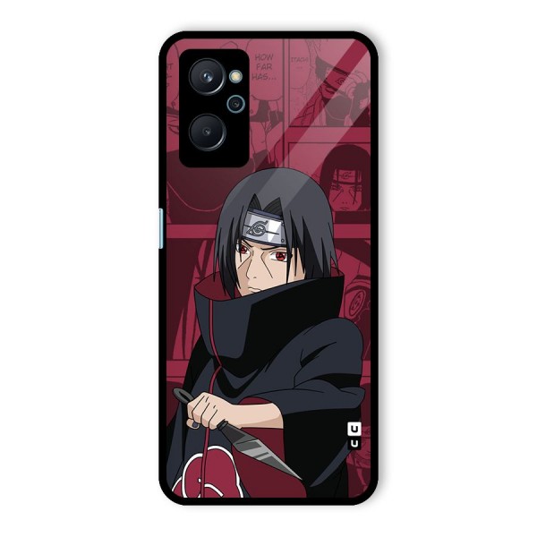 Mang Itachi Glass Back Case for Realme 9i