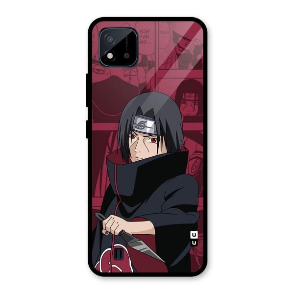 Mang Itachi Glass Back Case for Realme C11 2021