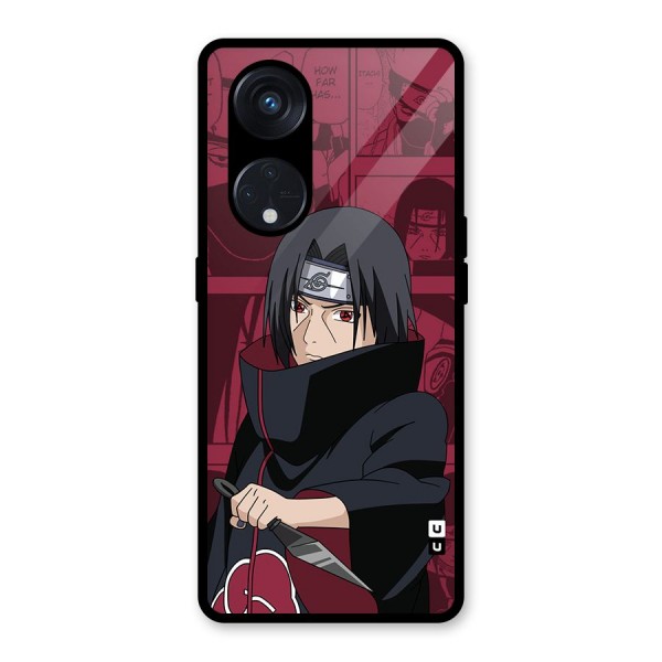 Mang Itachi Glass Back Case for Reno8 T 5G