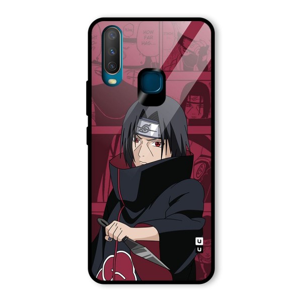 Mang Itachi Glass Back Case for Vivo Y12