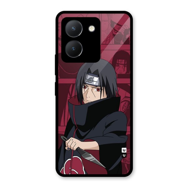 Mang Itachi Glass Back Case for Vivo Y36