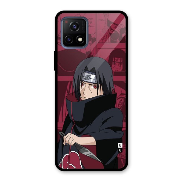 Mang Itachi Glass Back Case for Vivo Y72 5G