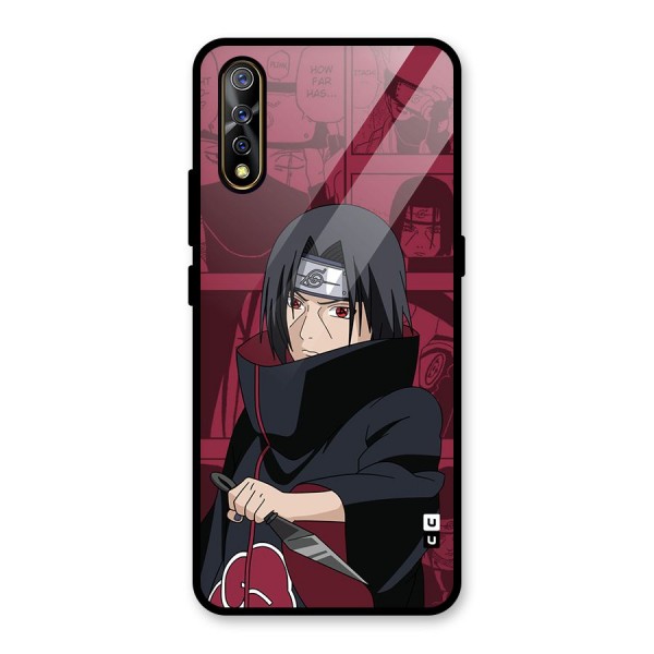 Mang Itachi Glass Back Case for Vivo Z1x