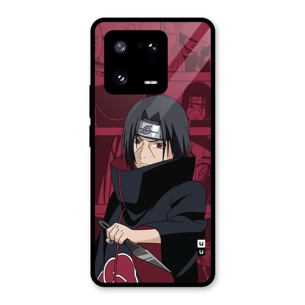 Mang Itachi Glass Back Case for Xiaomi 13 Pro