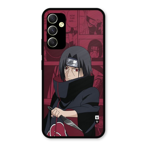 Mang Itachi Metal Back Case for Galaxy A34