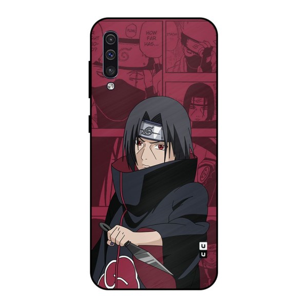 Mang Itachi Metal Back Case for Galaxy A50