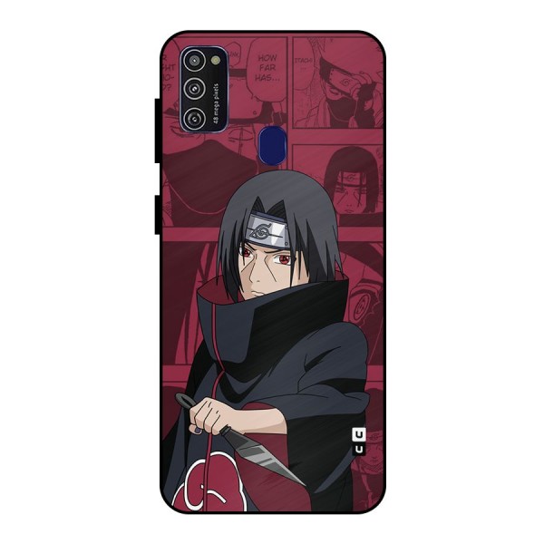 Mang Itachi Metal Back Case for Galaxy M21