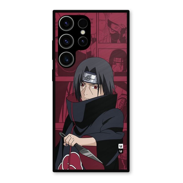 Mang Itachi Metal Back Case for Galaxy S23 Ultra