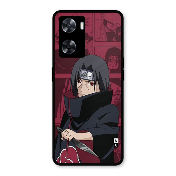 Mang Itachi Metal Back Case for Oppo A77